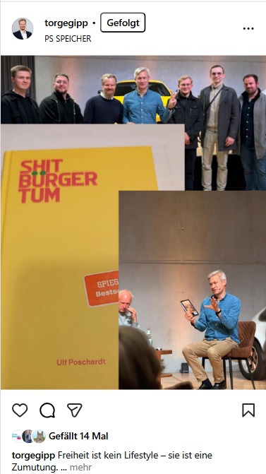 Instagram-Post vom 05.11.2025