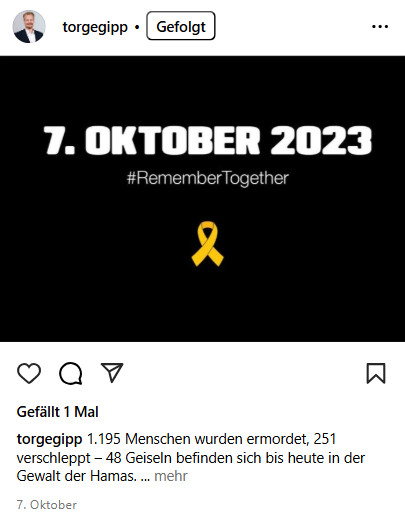 Instagram-Post vom 07.10.2025