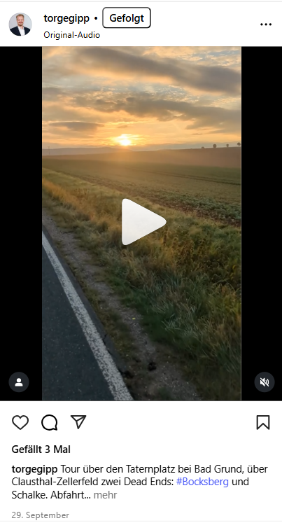 Instagram-Post vom 29.09.2025